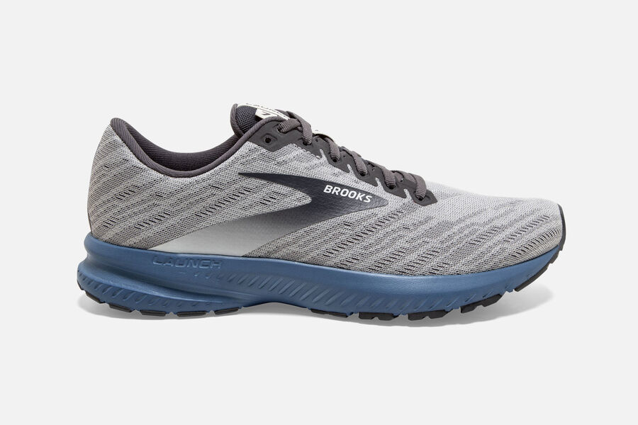 Brooks Running Shoes Mens Grey - Launch 7 Road - 4891-KAEMO